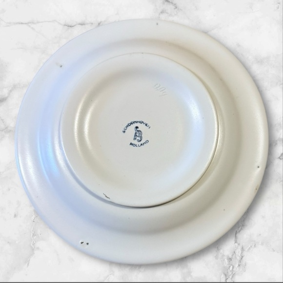 Vintage Schoonhoven Poland Dutch Boy and Girl Hanging Plate signed G. Neven - Picture 2 of 2